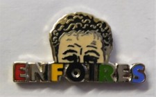 Pin's Coluche , " Enfoirés "
