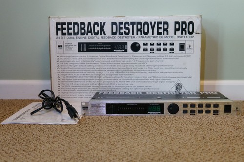 Behringer feedback destroyer - feedback,