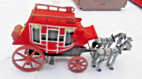 Jouet ancien lucky luke - lucky,