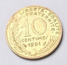 Pièce de monnaie 10 centimes