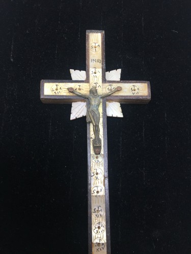 Croix xix eme pendentif - croix,