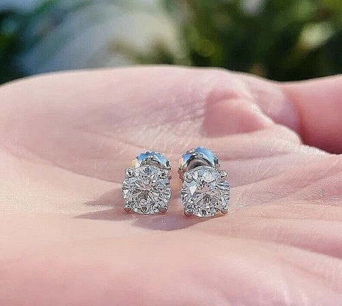 Boucles oreilles clous - d'oreilles,