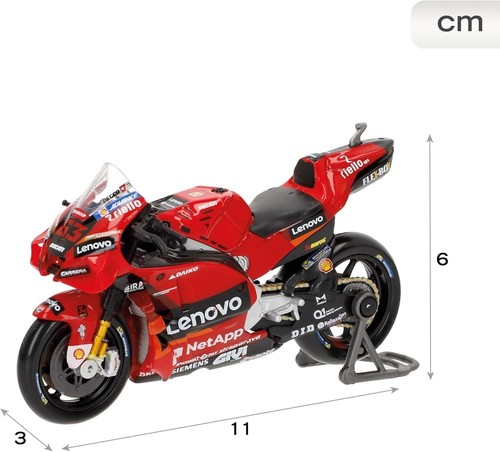 Maisto ducati lenovo team - maisto, 1/18