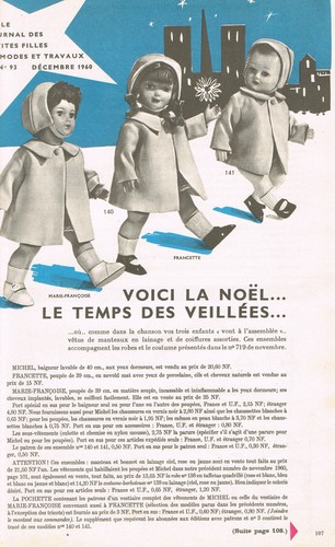 Page poupée françoise - ▬►page,