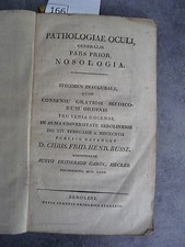 Pathologiae oculi Busse Frederic Monoyer ophtalmologie optique médecine