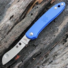 Couteau Spyderco Roadie Bleu