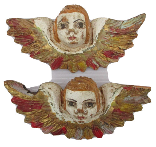 Sculpture paire anges