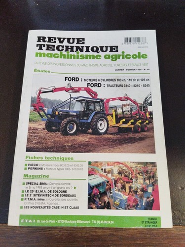 Revue technique machinisme - revue,
