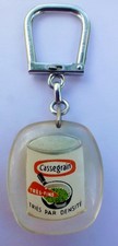 PORTE-CLÉ 1960 CASSEGRAIN Conserve Petit-Pois Triés par Densité BOURBON MOBILE
