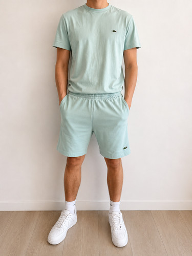 Ensemble lacoste vert pastel - lacoste,