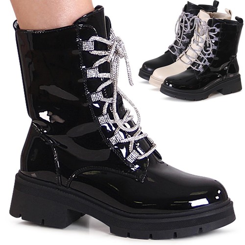 Bottes combat biker - bottes,