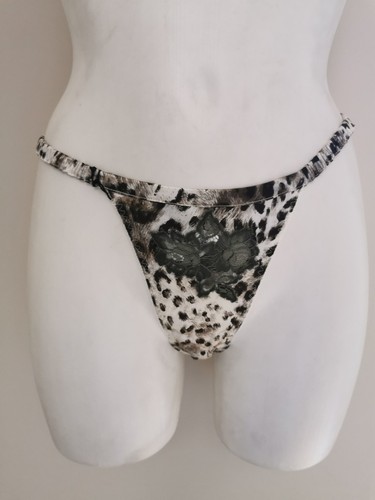String tanga soie - string, 92%