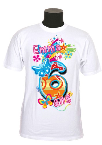 Tee shirt anniversaire - tee,