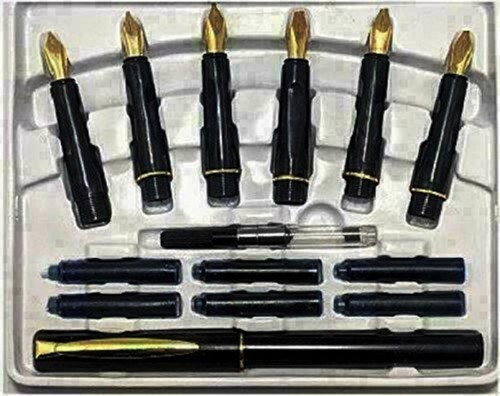 Lot plumes 1 stylo - de, 6