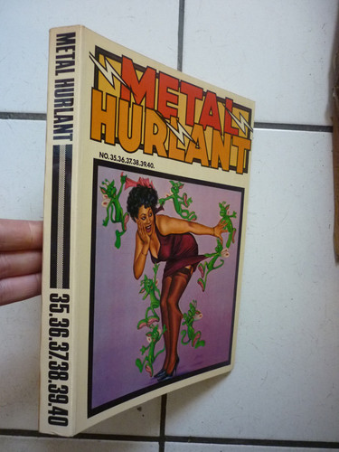 Metal hurlant reliure - metal,