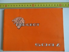 RTA REVUE TECHNIQUE AUTOMOBILE NOTICE MANUELLE D'UTILISATION PEUGEOT 504 L M 01