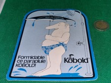 Autocollant formidable ce parapluie KOBOLD