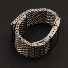 22/24mm Silver Strap Bracelet