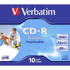 CD-R 80 vierge 700 Mo Verbatim
