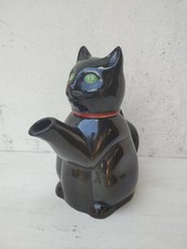 Cafetiére chat en céramique