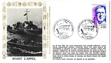 H190-ENVELOPPE  1er JOUR  50° ANNIVERSAIRE DE L' EVASION DU JEAN BART