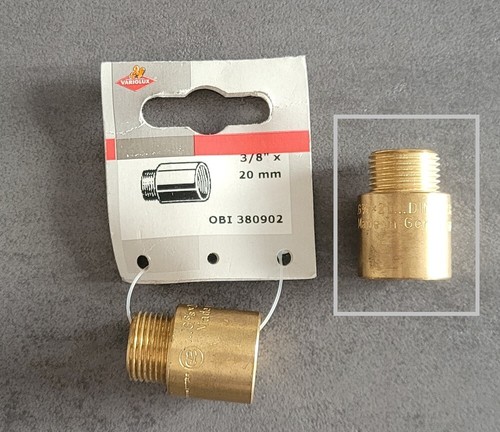 Rallonge robinet 8 pouce - de, 3/8