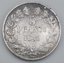 Monnaie (Argent) : 5 Francs