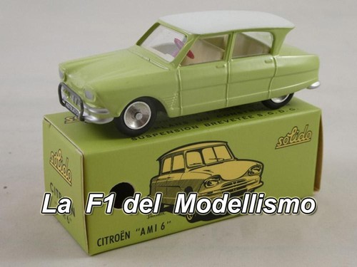 Solido citroën ami vert - 6,
