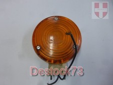 feu  orange ronds vintage ronds Sesaly F-75  orange clair