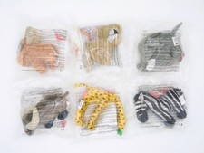 Scellé - Lot 6 peluches Mcdonald's - Animal Animaux - Happy Meal Toy Plush 1997