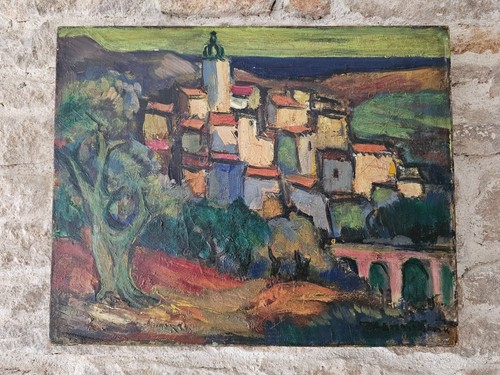 Tableau huile sur - huile, toile