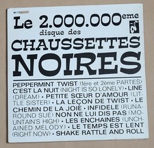 LP le 2.000.000ème des Chaussettes Noires 1962 Complet avec Flexi & Pop Up  NM