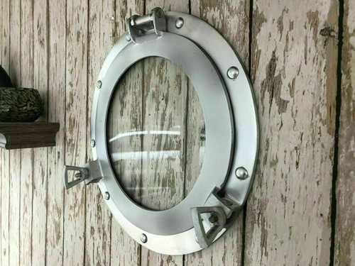 Miroir hublot laiton - , 12"
