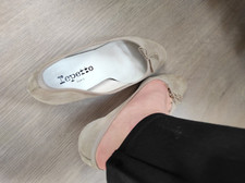 Repetto ballerines à talon - repetto,
