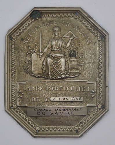 Garde particulier chasse - -,
