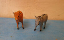 ancien santon crèche devineau taille 2 âne et boeuf