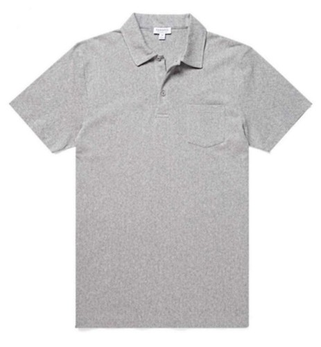 Sunspel polo riviera manches - sunspel,