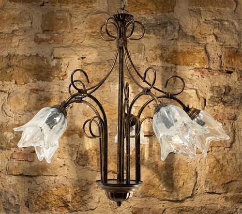 Lampadaire classique fer - lampadaire,