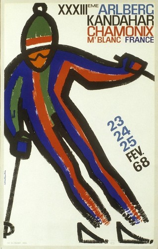 Affiche poster alpes - alpes, jura