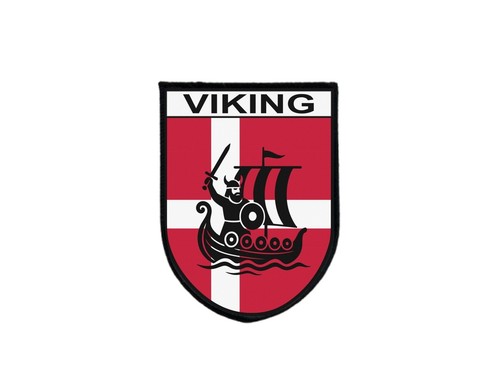 Ecusson patch drapeau - drapeau, viking