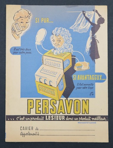 Protège cahier persavon - protège,