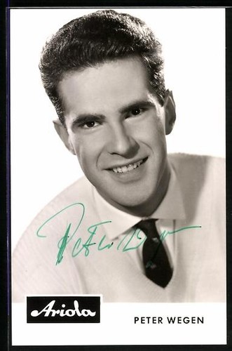 Carte postale chanteur peter - carte,