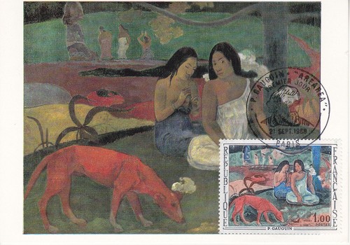 Carte 1er jour tableau paul - jour,