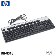 Clavier HP PS/2 DE Allemand QWERTZ Ancien PC Ordinateur 0316