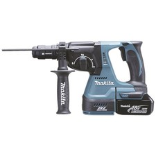 Makita SDS-Plus-Marteau perforateur-burineur sans fil 18 V 5 Ah Li-Ion