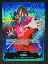 One Piece Card TCG - Buggy (OP09-042) Leader NEAR MINT English