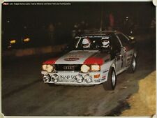 Affiche Course RALLYE MONTE