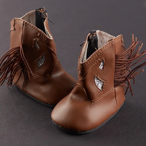 Chaussure botte marron - marron, poupée