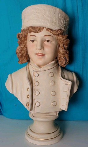 Sculpture buste bernard - 39,