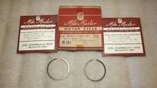 ROYAL NORD 49cc 1956 Moped. Jeu de 2 segments Standard 39x2,5x1,6. Neuf NOS 
